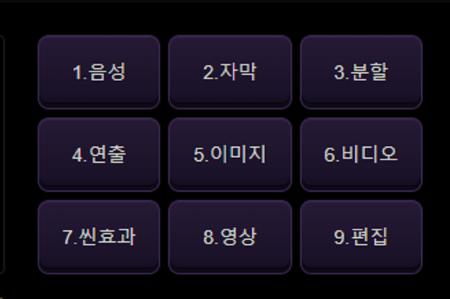 EasyVideo 9단계 버튼